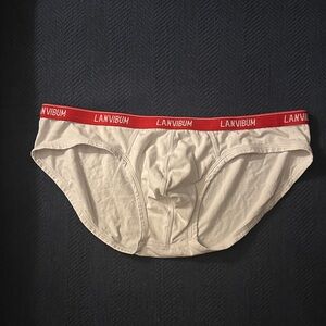 Men's White Briefs | Lanvibum | XL | GUC